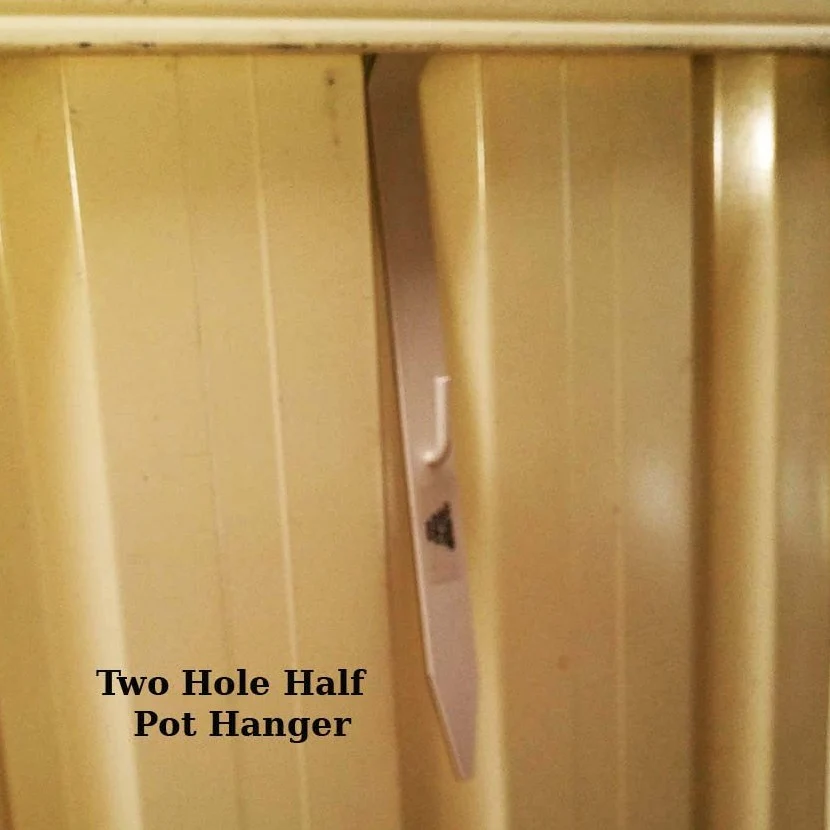 Colourbond Half Pot Double Hole Fence Hanger - Image 2